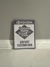 Toyota Expert Technician Service Dealer Parts Uniform  Patch Iron On