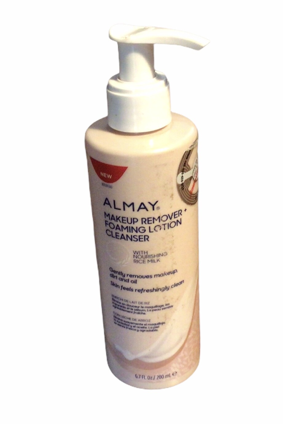 Almay Makeup Remover Foaming Lotion Cleanser Nourishing Rice Milk 6.7 oz. eBay