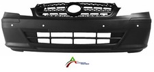 Stoßstange Vorderseite Schwarz C / Gitter Heizkörper Löcher Sensoren Für Vito 10