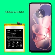 Large Power Replacement Li ion 5100mAh Battery for Motorola Moto G Power 5G 2024