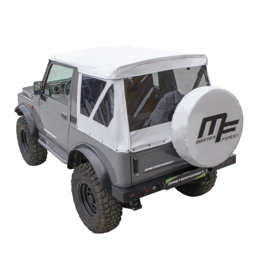 Capote blanche pour Suzuki Santana Samurai 4x4 bâche modulaire MF - 2