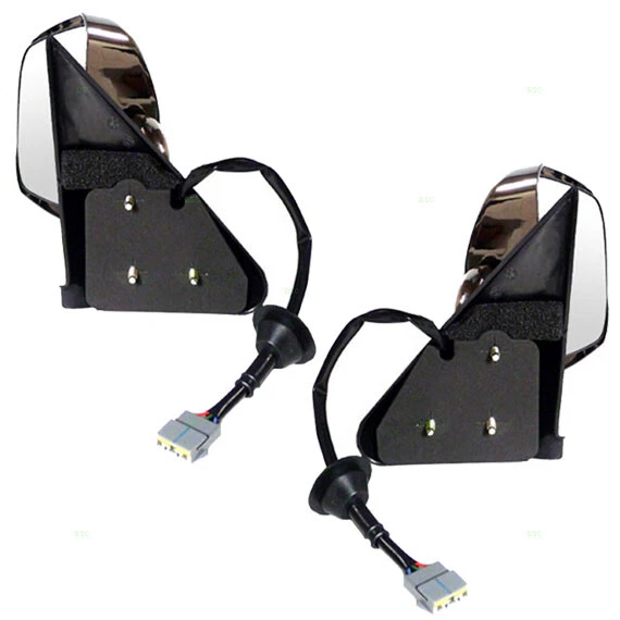 Espejo retrovisor eléctrico compatible con Ram 1500 1994-1997 juego plegable manual 55076612 CH1321132 Foto 3 de 3