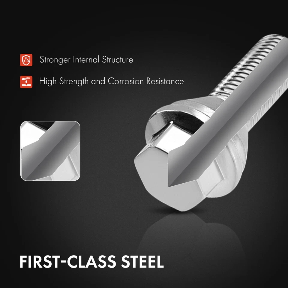 20x parafuso de roda M14-1.5 para Volvo S60 2001-2009 S80 1999-2006 V70 01-07 XC70 - Imagem 4 de 4