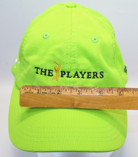 The Players Golf Hat TPC Sawgrass Lime Green Adjustable PGA Polyester - Picture 5 of 14