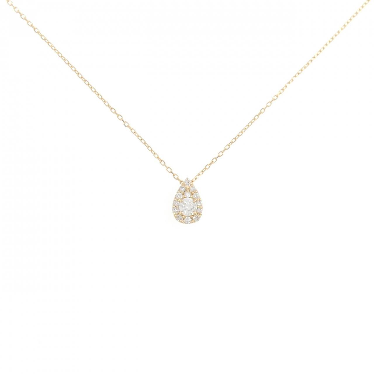 Authentic VENDOME Diamond Necklace 0.12CT  #260-006-218-6827