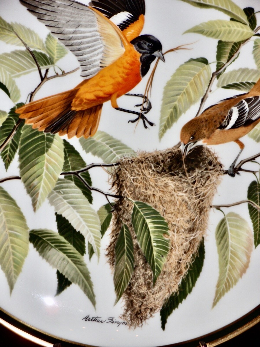 Franklin Porcelain Songbirds of the World National Audubon Franklin Porcelain Songbirds of the World National Audubon