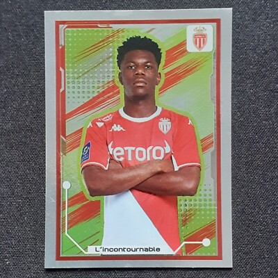 PANINI FOOTBALL - Aurelien Tchouameni FOIL - MUST - Ligue 1 2022 MINT