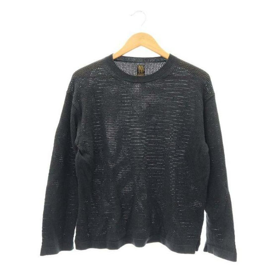 BATONER 23SS SUMMER KNIT CREW NECK SWEATER LONG SLEEVE OPEN 1 