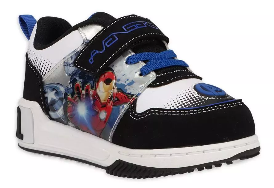 Marvel Avengers Toddler Boy s Light Up Shoes Sneakers Size 8 NEW