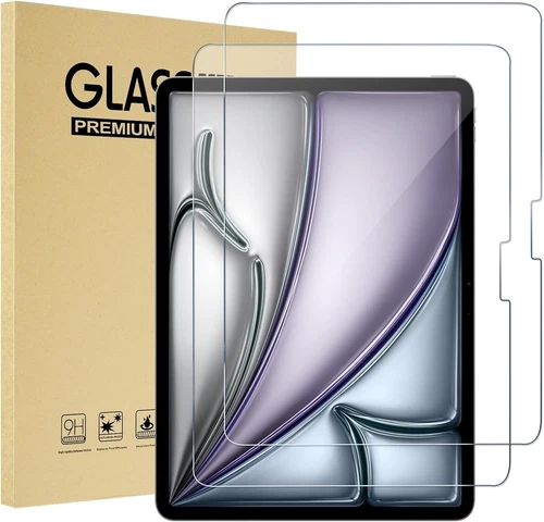 2 PCS For 2026 iPad Air 11-inch (M4/M3/M2) Tempered Glass Screen Protector Saver
