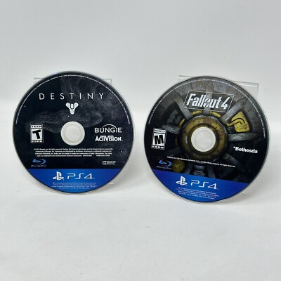 Fallout 4 and Destiny 2 BUNDLE PS4 Disc Only