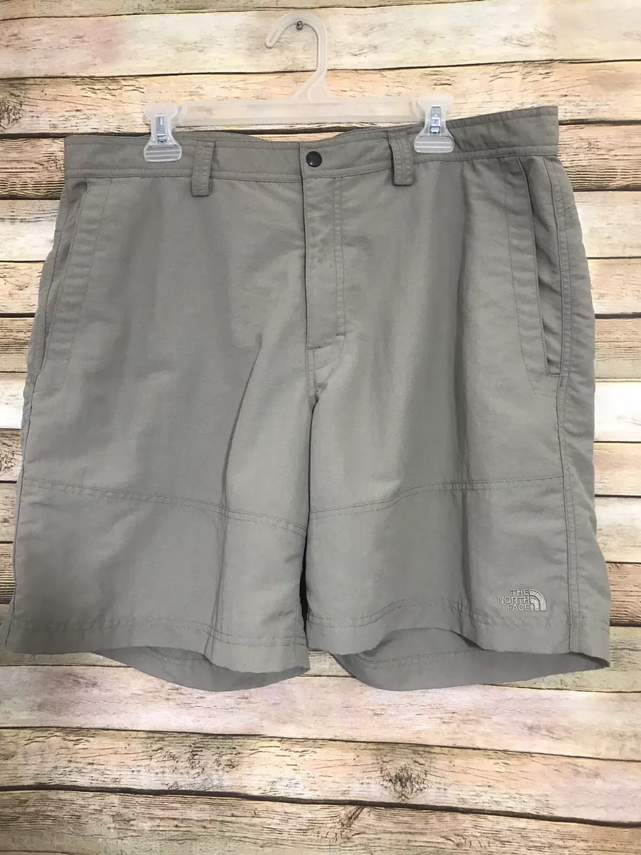 THE NORTH FACE Mens Size 40 Nylon Cargo Hiking Shorts Zip Pocket