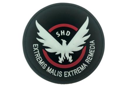 The Division SHD Extremis Malis Extrema Remedia Runde PVC Klettverschluss Patch
