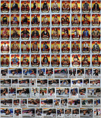2019 Topps WWE SummerSlam Wrestling Cards Complete Your Set You Pick 1-100