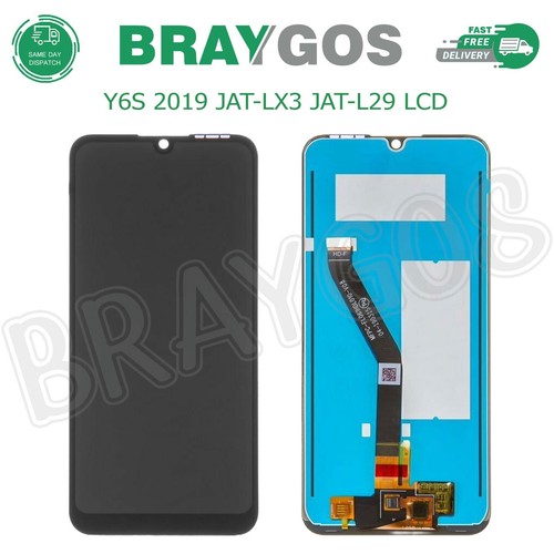 Replacement For HUAWEI Y6S 2019 JAT-LX3 JAT-L29 LCD Touch Screen Assembly Black