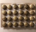 Navy Buttons Anchor Gold US Military Lot Of 24 (2nd Lot)  — photo 1