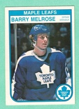 (1) BARRY MELROSE 1982-83 O-PEE-CHEE # 328 MAPLE LEAFS EX-MT CARD (J8791)