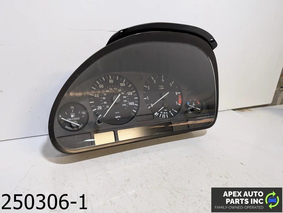 OEM 2004-2006 BMW X5 3.0L INSTRUMENT CLUSTER GAUGES SPEEDOMETER - Image 3 of 4