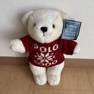 Plush Toy Ralph Lauren Teddy Bear 2000 Millennium Bear Stuffed