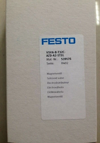 1PC New FESTO VSVA-B-T32C-AZD-A2-1T1L 539176 Solenoid Valve Free Shipping - Picture 1 of 2