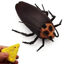 Mini RC Cockroach Toy Remote Control Roach Insect Realistic Simulation Electric