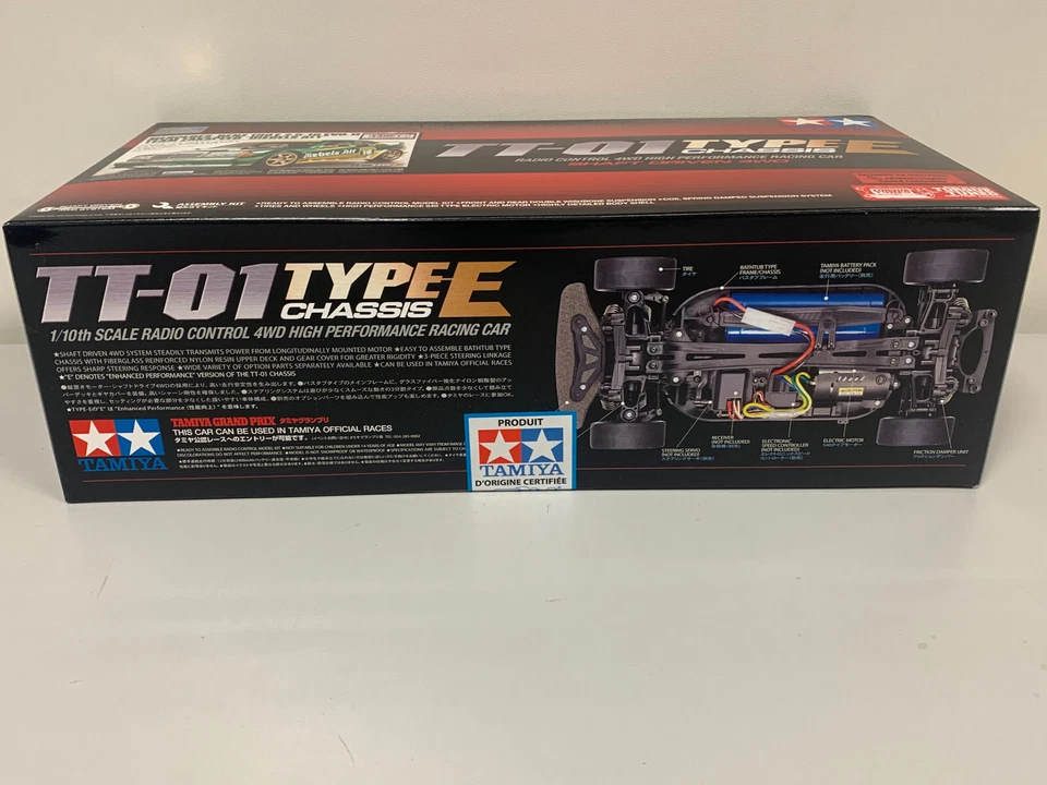 Tamiya Kit RC TT01E M-B 190 E EVO II "Zakspeed" 1/10 58638 1222 - Photo 2/3