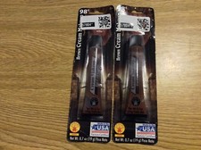 2 Tubes of Brown Cream Stage Makeup Halloween Rubie's Costume .7 oz each