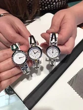 NEW ESQ BY MOVADO SWISS QUARTZ LADIES DIAMOND STEEL WATCH CORBEL - 07101395