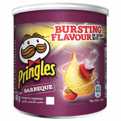Pringles BBQ - 40g - 4er-Packung