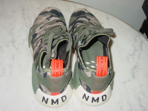 2018 Mens Adidas NMD R1 "Camo Clear Brown" G27914 Brown Running Shoes! Size 8.5 - Picture 3 of 12