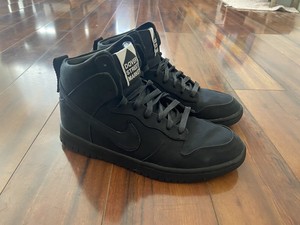 nike dunk high dover street market black