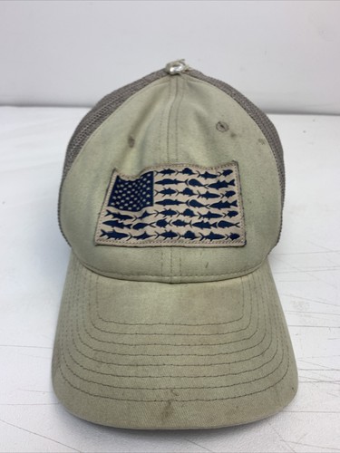 Fish Flag Columbia Hat Cap Beige S/M | eBay