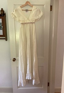 plain ivory dress