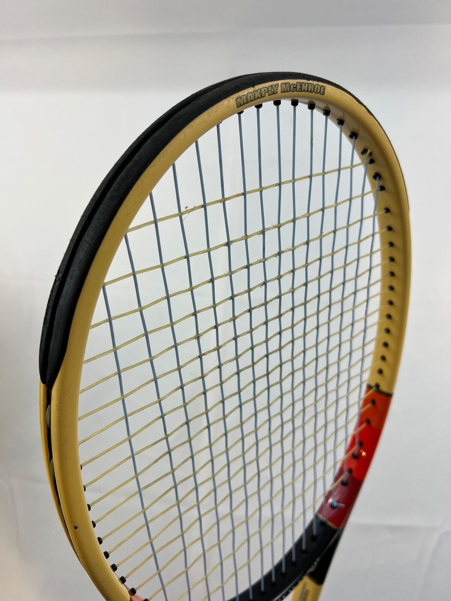 ダンロップ　MAXPLY McENOE Brand New Dunlop MaxPly McEnroe Mid Wooden Tennis Racquet