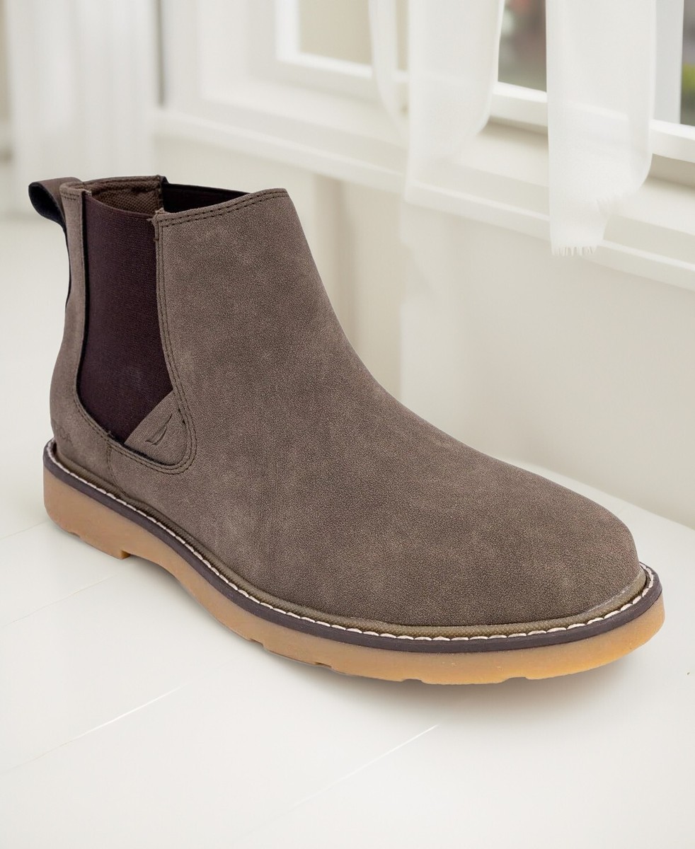 Nautica Mens Grandt Round Toe Pull On Casual Chukka Boots  display picture 1