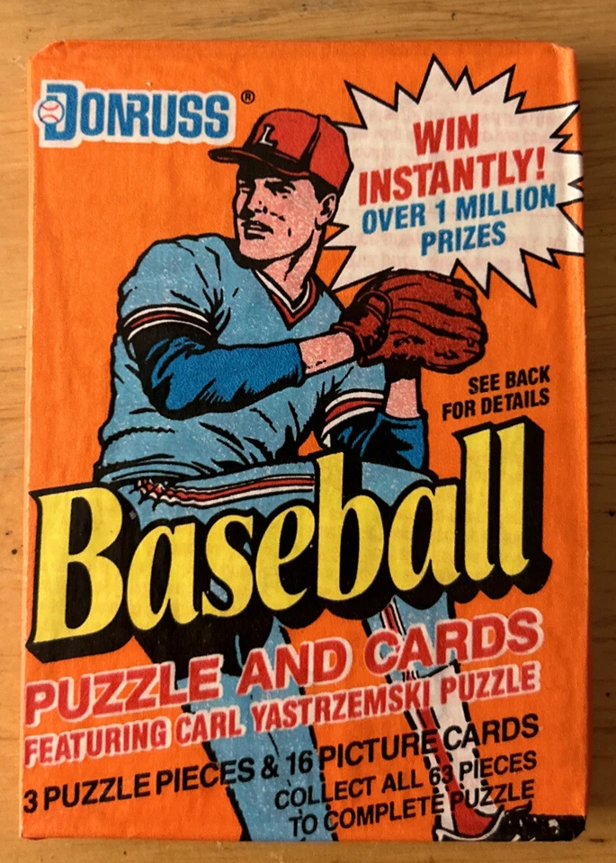 1990 Donruss Baseball Card Wax Pack Pete Harnisch Orioles Showing On Bottom Back - Image 2 of 2