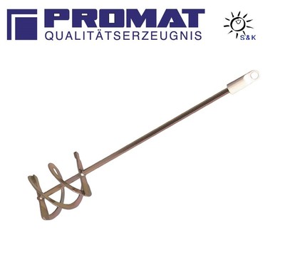 PROMAT Mörtelrührer Ø 85mm für zähe Materialien wie Fliesenkleber,Mörtel,Zement