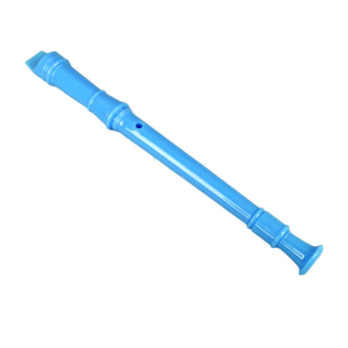 (Blau) Sopran-Recorder-Instrument 8 Loch Descant Treble Flute ABS Für Kinde EM9 - Bild 1 von 23