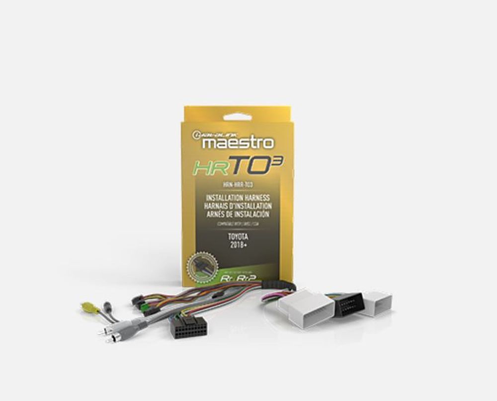 Maestro - Т-образный жгут проводов для автомобилей Toyota 2018 с разъемами HU - Черный 11590₽