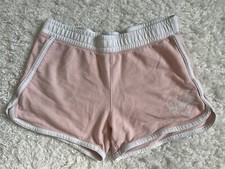 Hurley Girl Retro Shorts Sz XL Pink White