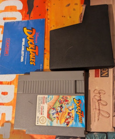 Disney&acute;s Duck Tales (1989) Nintendo NES (Modul, Manual, Box) working CIB