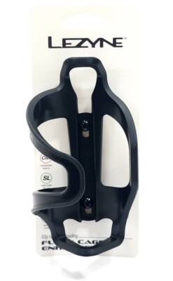 Lezyne Flow Water Bottle Cage Right Hand Side Loader Black