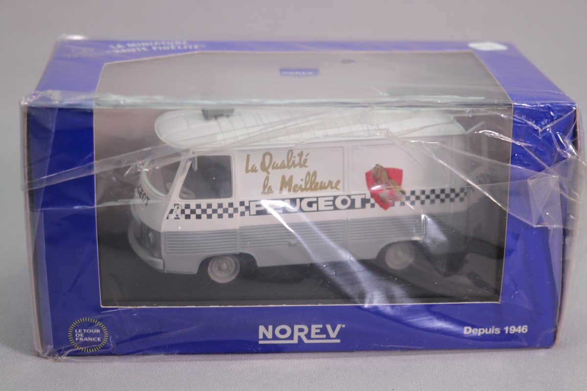 NOREV 1/43 - ANCIENNE - PEUGEOT J7 AUTOROUTE - A RESTAURER ou POUR PIECES | eBay