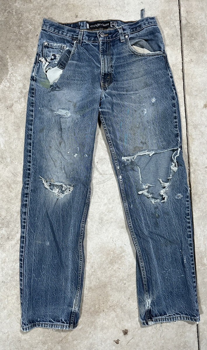 【Levi's】リーバイス SILVERTAB LOOSE 34×32 Levi's LEVI'S リーバイス SILVERTAB LOOSE シルバータブ ルーズ