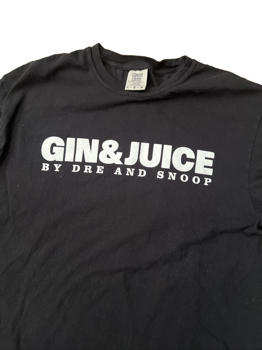 Gin & Juice by Dre and Snoop Dogg Drinks Promo T Shirt Size Large