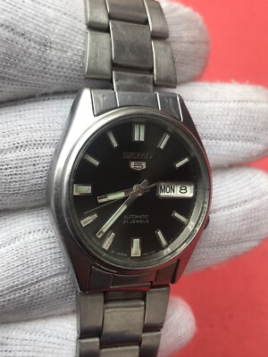 Vintage Seiko 5 Automatic 21 Jewels 7s26-6000 Japan Men's