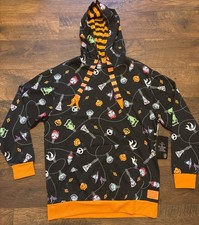 Loungefly Nightmare Before Christmas Ornaments Hoodie Unisex - Size L - New