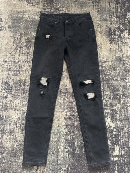 Men Ksubi Jeans Black Denim 30