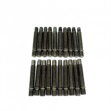 20x Doppelgewindebolzen M12x1,5 75mm Radbolzen Stehbolzen für Lug Nuts schwarz