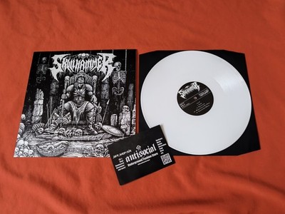 SKULLHAMMER - Where Skulls Pile High - ltd. solid white Vinyl LP - NEU